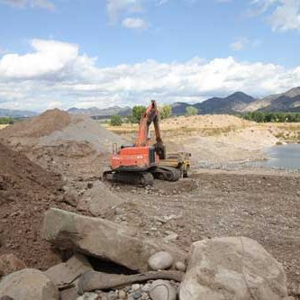 heavy equipment at Western Slope Sand & Gravel